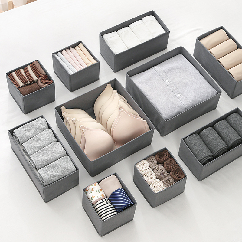 Drawer Organizer Peg - 引き出しオーガナイザー 不織布 衣類 下着 ワードローブオーガナイザー 仕切り