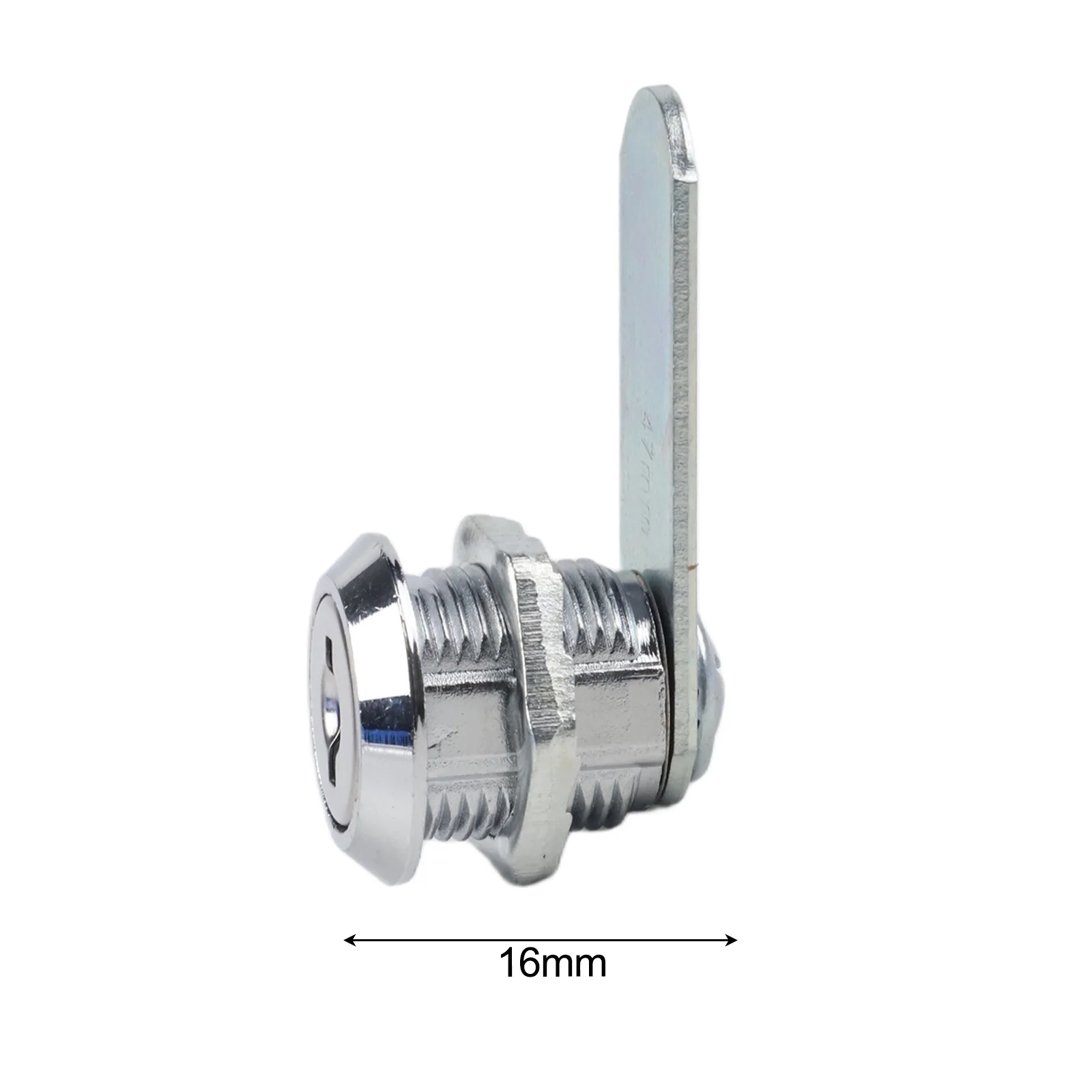 Cabinet Lock Key - 16mm カムロック、3 つのキー付き、キャビネット、引き出し、郵便受け用、亜鉛合金構造で長期にわたる安全性を保証
