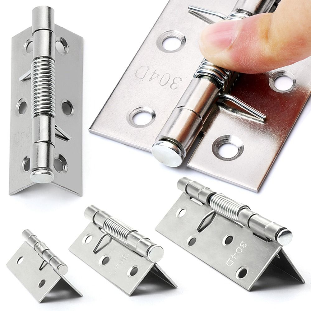 Furniture And Hardware Supplies - 自動リバウンドドアヒンジ,折りたたみ式スプリングハードウェア,ヒンジ,窓アクセサリー,家具用品