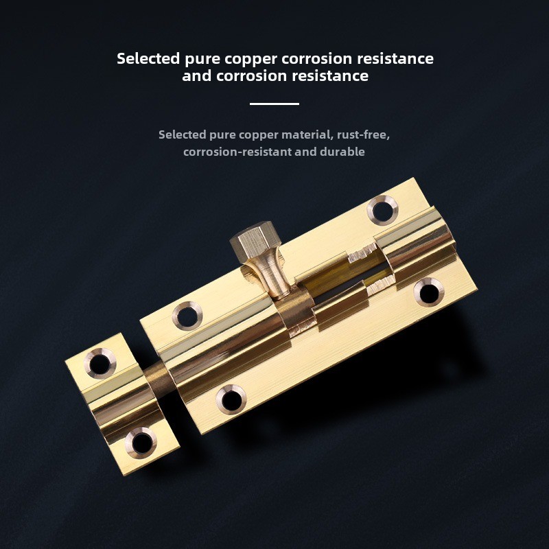 Barrel Bolt Slide - 1 個真鍮ドアスライドラッチロックボルトラッチバレルホームゲート安全ハードウェアネジ 4 サイズ 1.5/2/3/4 インチゴールド
