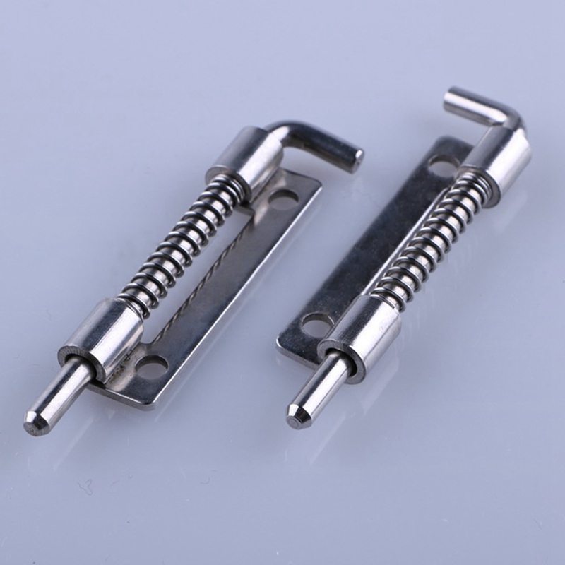 Barrel Bolt Slide - 10個入り 9cm 長さ シルバー ステンレス鋼 ドアラッチ