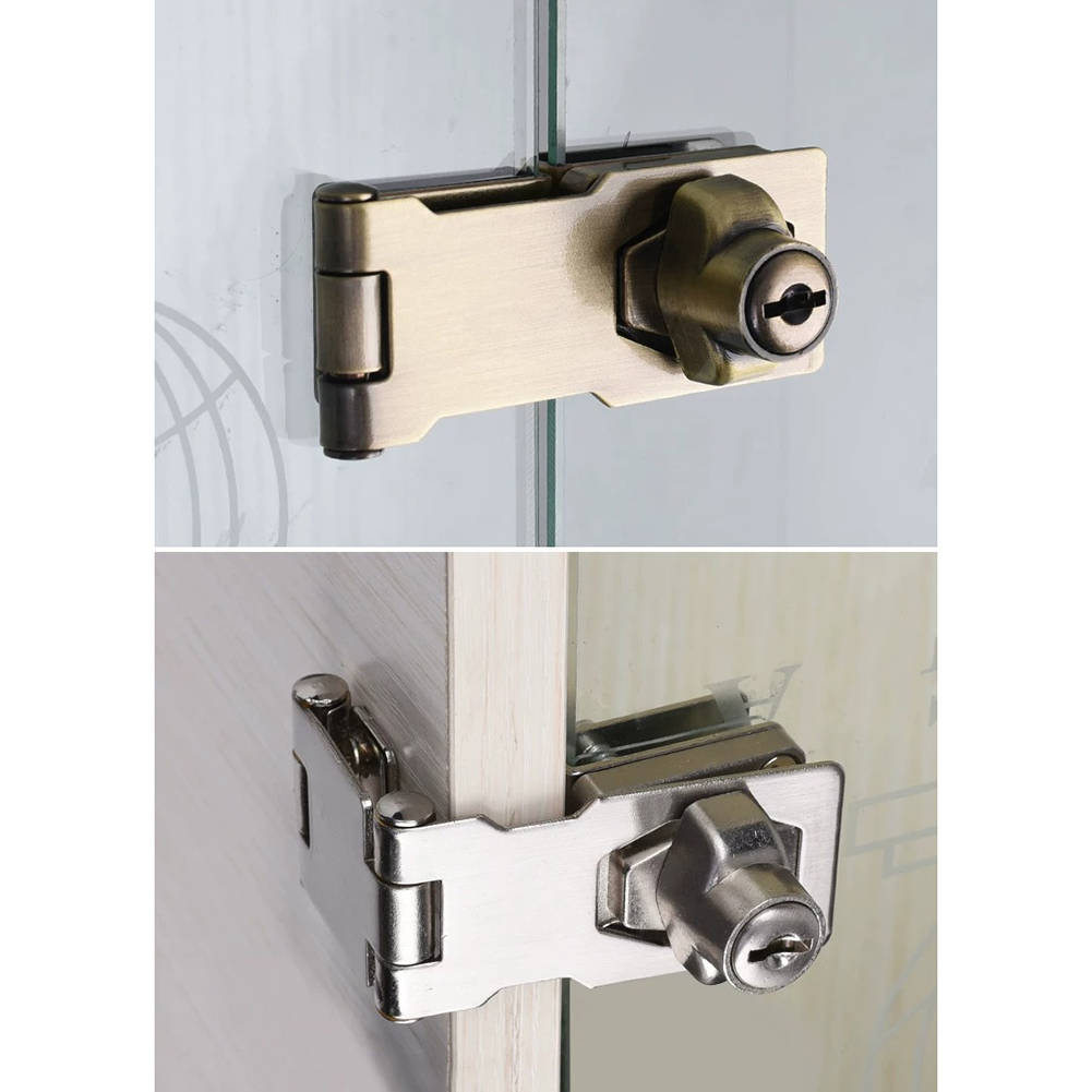 亜鉛合金ガラスキャビネットロック フレームレス強化ガラス用  - Cabinet Lock Key のレビューと価格