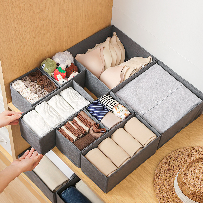 引き出しオーガナイザー 不織布 衣類 下着 ワードローブオー - Drawer Organizer Peg のレビューと価格