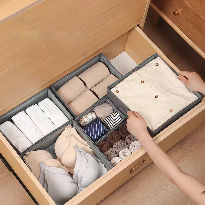 引き出しオーガナイザー 不織布 衣類 下着 ワードローブオー - Drawer Organizer Peg のレビューと価格