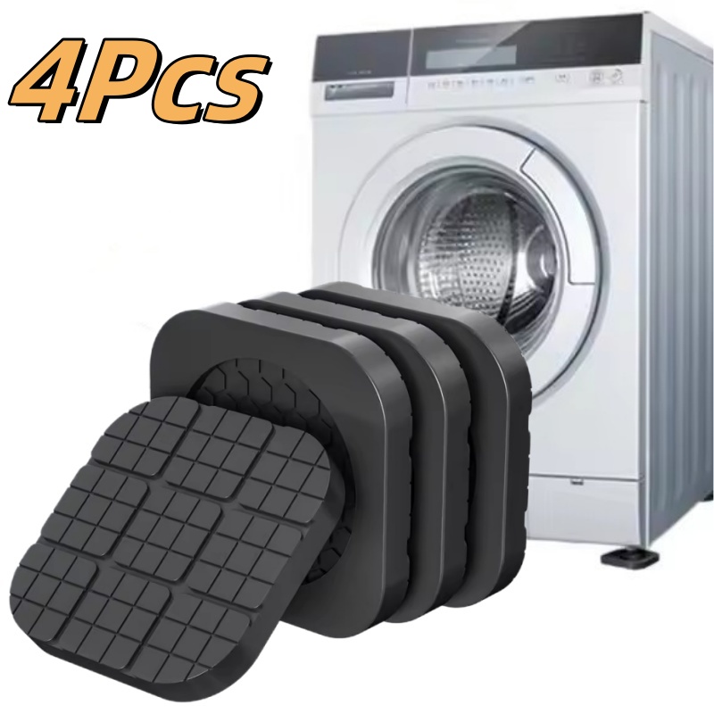 4 個の防振足パッド洗濯機冷蔵庫家具ユニバーサルミュートゴム - Furniture Foot Pad のレビューと価格