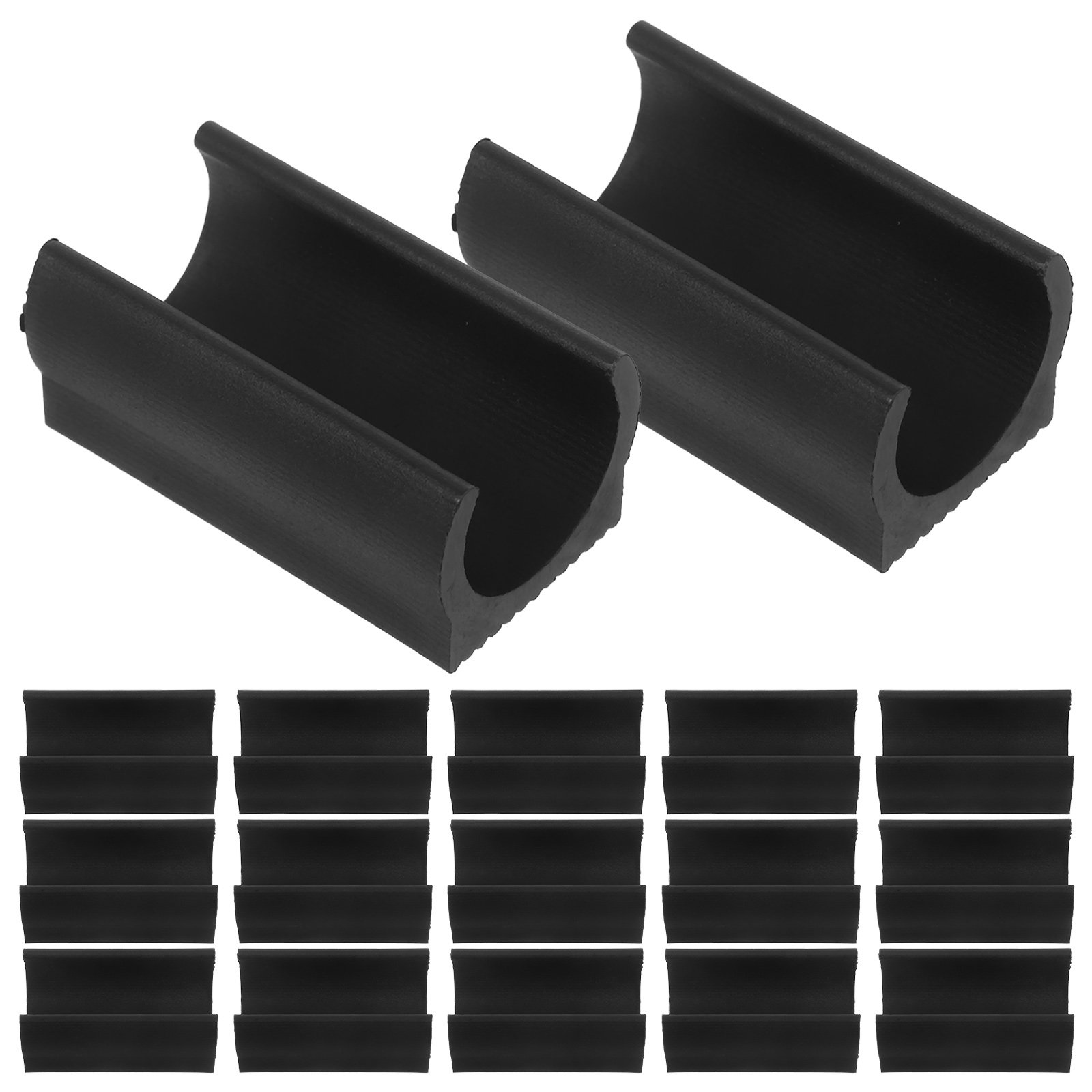 50個入り家具用滑り止めパッド U字型椅子脚キャップ 19m - Furniture Foot Pad のレビューと価格