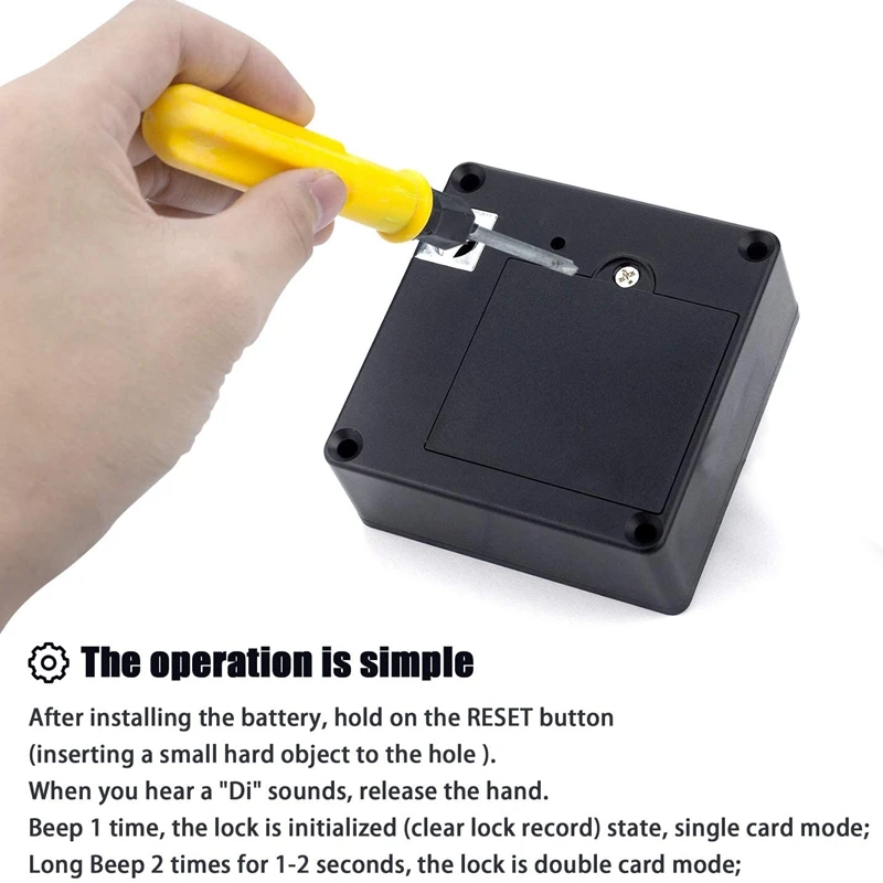 スマート引き出し電子 RFID ドアロック隠し DIY 木製 - Cabinet Lock Key のレビューと価格