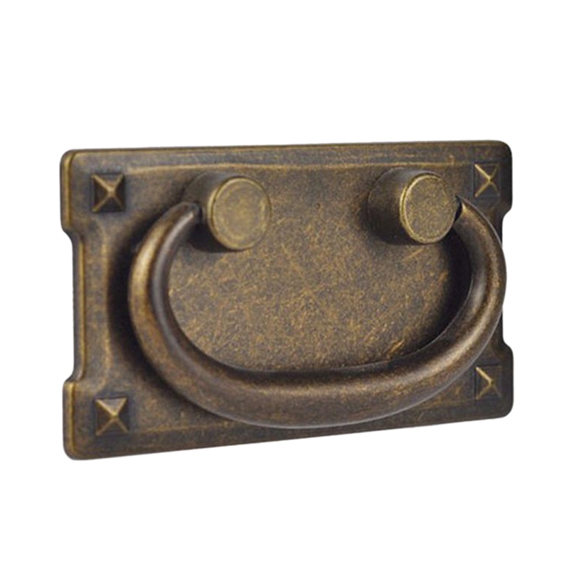 4ピースヴィンテージアンティークブロンズ引き出しリングプルハ - Furniture Hardware Brackets のレビューと価格