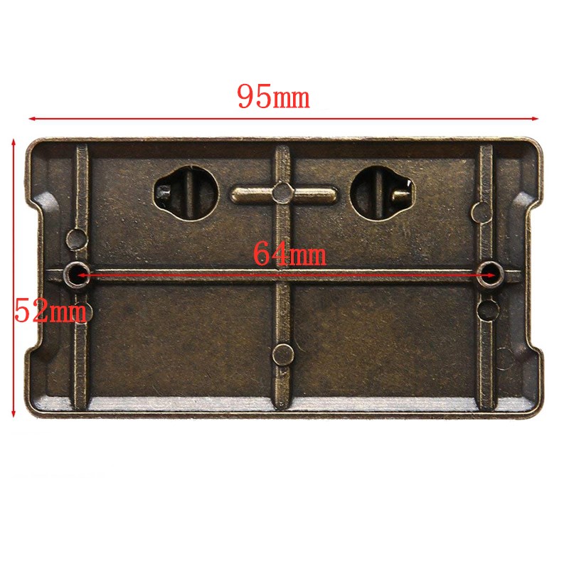 4ピースヴィンテージアンティークブロンズ引き出しリングプルハ - Furniture Hardware Brackets のレビューと価格