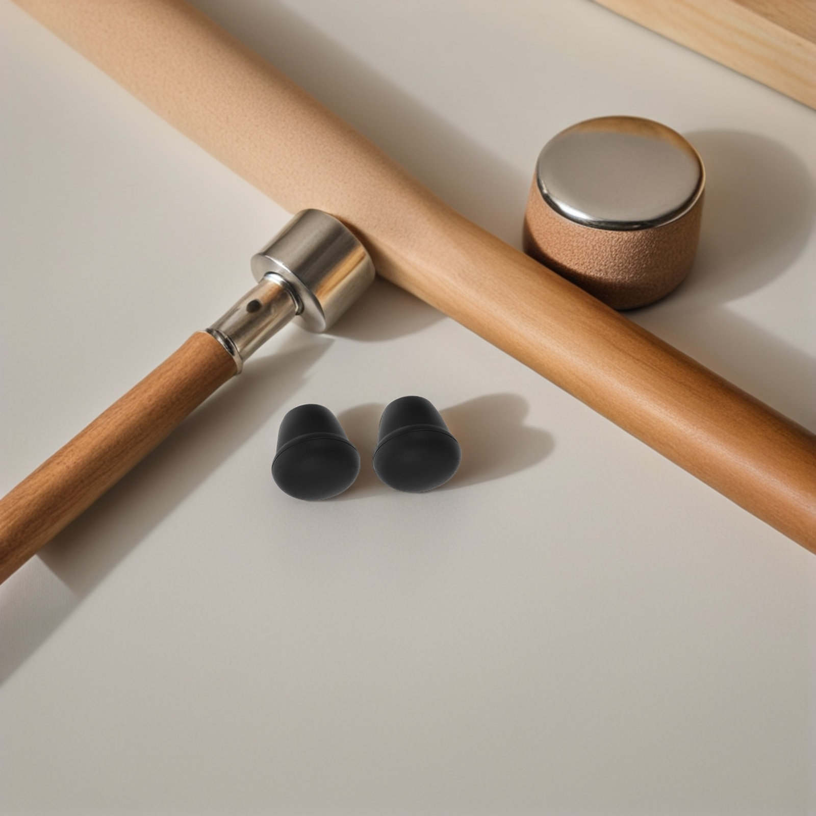 4 個の滑り止め椅子脚プロテクター厚みのある家具足パッド堅木 - Furniture Foot Pad のレビューと価格