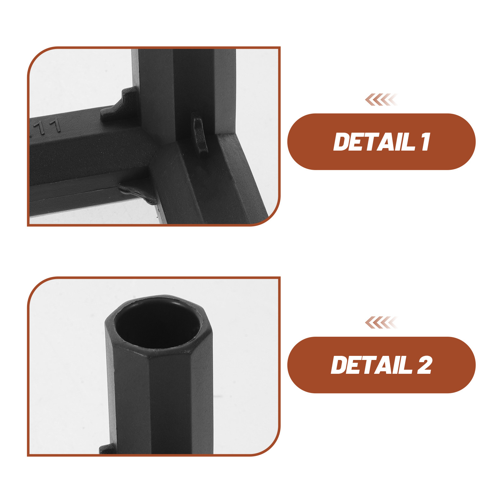 温室フレームコネクター24個、3方向プラスチックパイプジョイ - Joint Connector Bracket のレビューと価格