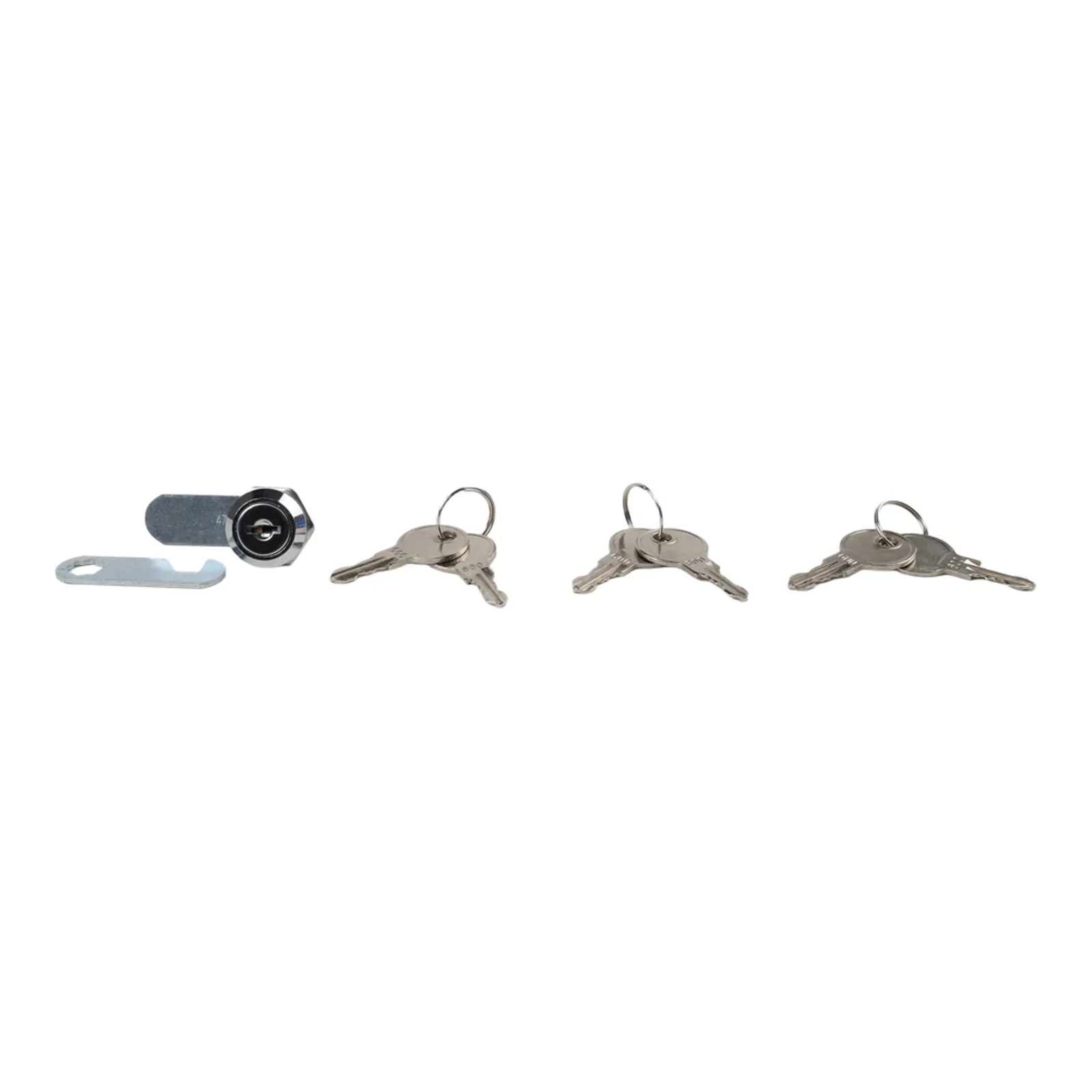 16mm カムロック、3 つのキー付き、キャビネット、引き出 - Cabinet Lock Key のレビューと価格