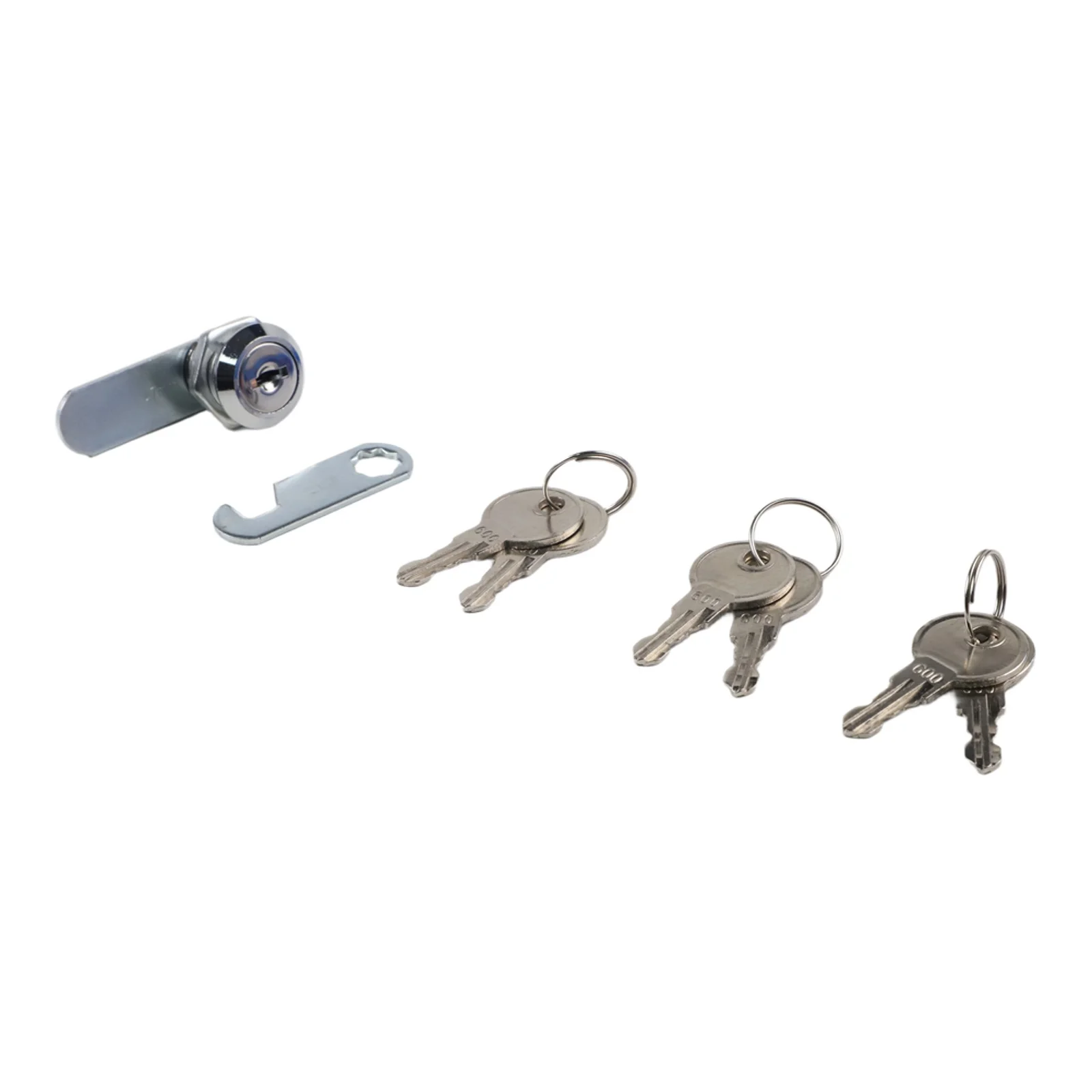 16mm カムロック、3 つのキー付き、キャビネット、引き出 - Cabinet Lock Key のレビューと価格