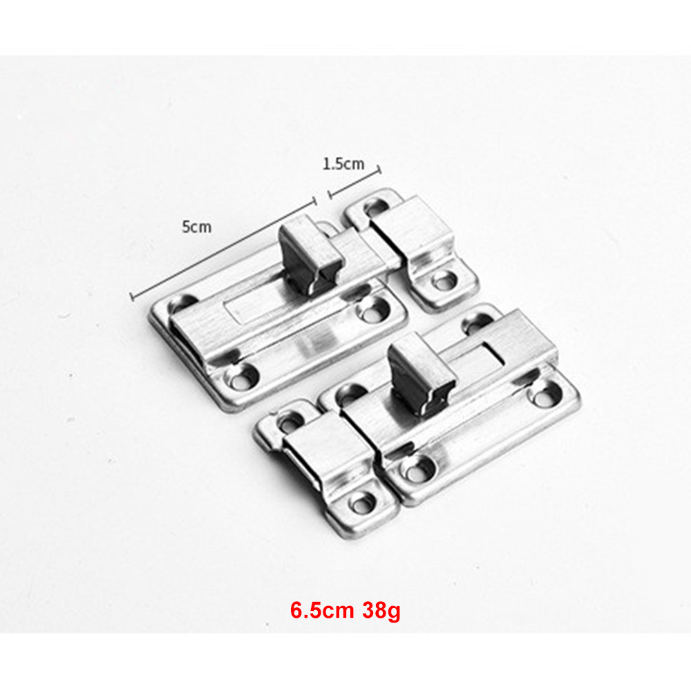 1pc ステンレス鋼両端ドアボルトスライドロックバレルボルト - Barrel Bolt Slide のレビューと価格