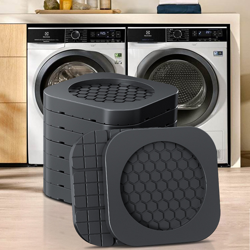 4 個の防振足パッドゴムマット滑り止めサイレントダンパースタ - Furniture Foot Pad のレビューと価格