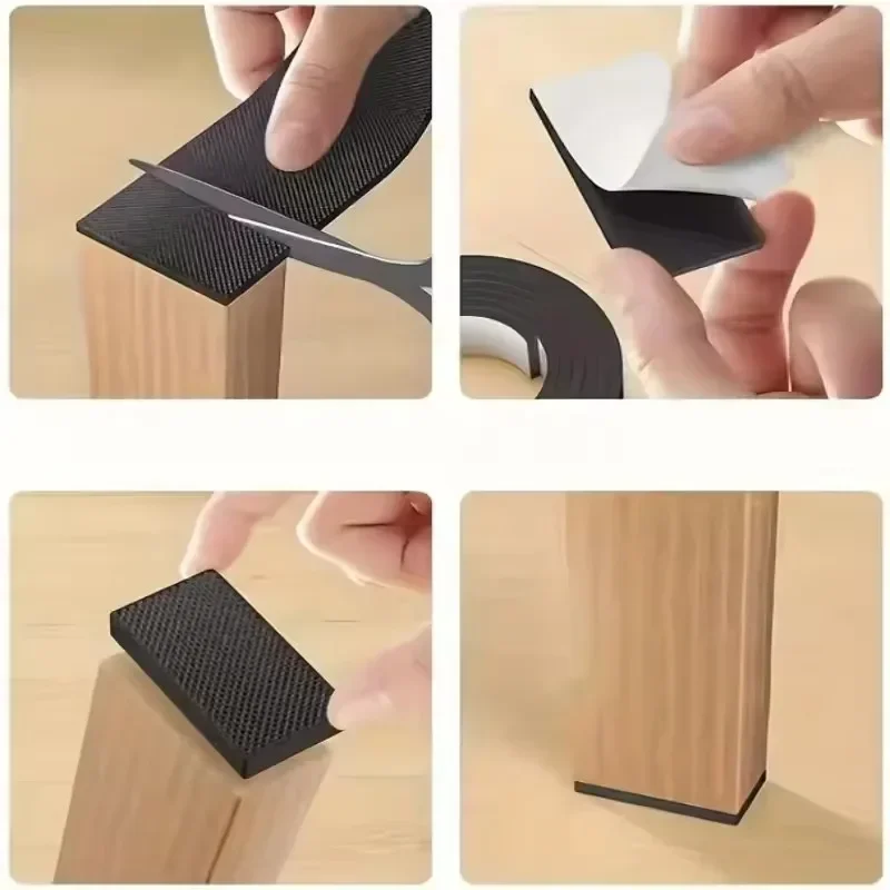 滑り止め家具パッド 自己粘着性ゴム製家具脚保護材 重荷重対応 - Furniture Hardware Brackets のレビューと価格