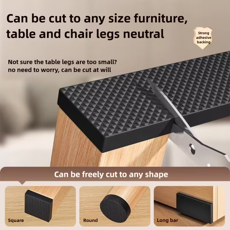 DIY 滑り止め家具パッドミュートマットバンパーダンパー厚い - Furniture Foot Pad のレビューと価格