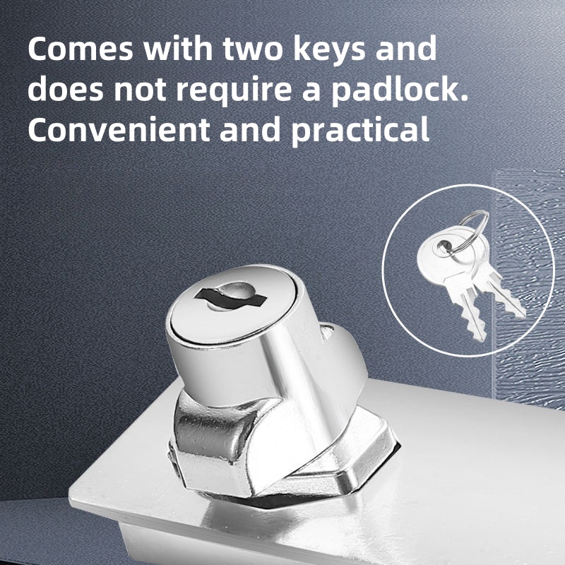 1/2 セットのノブスタイル家具安全ロック、キャビネット、引 - Cabinet Lock Key のレビューと価格