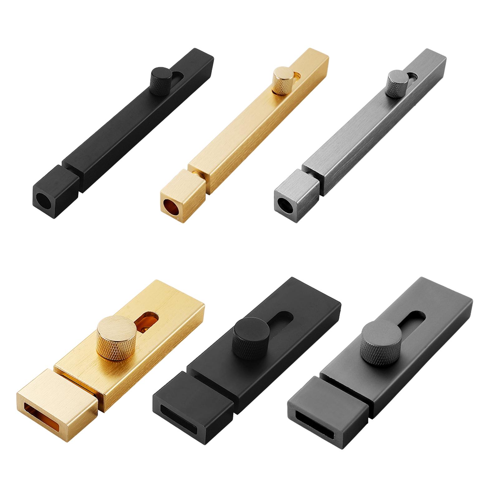 バレルボルトドアラッチ、厚みのあるアルミ合金製スライドロック - Barrel Bolt Slide のレビューと価格