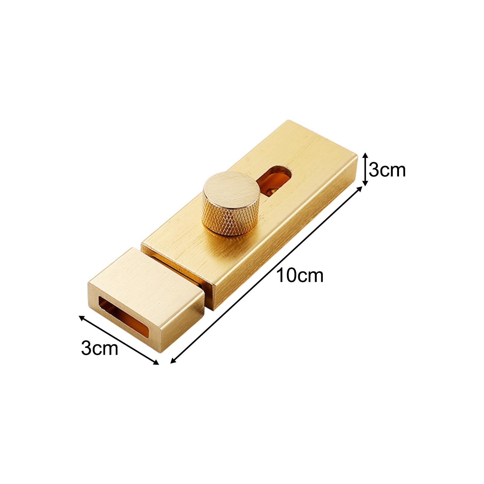 バレルボルトドアラッチ、厚みのあるアルミ合金製スライドロック - Barrel Bolt Slide のレビューと価格