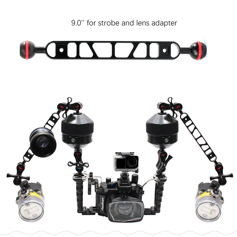 Nitescuba ダイビングアルミボールアダプター Ys  - Joint Connector Bracket のレビューと価格