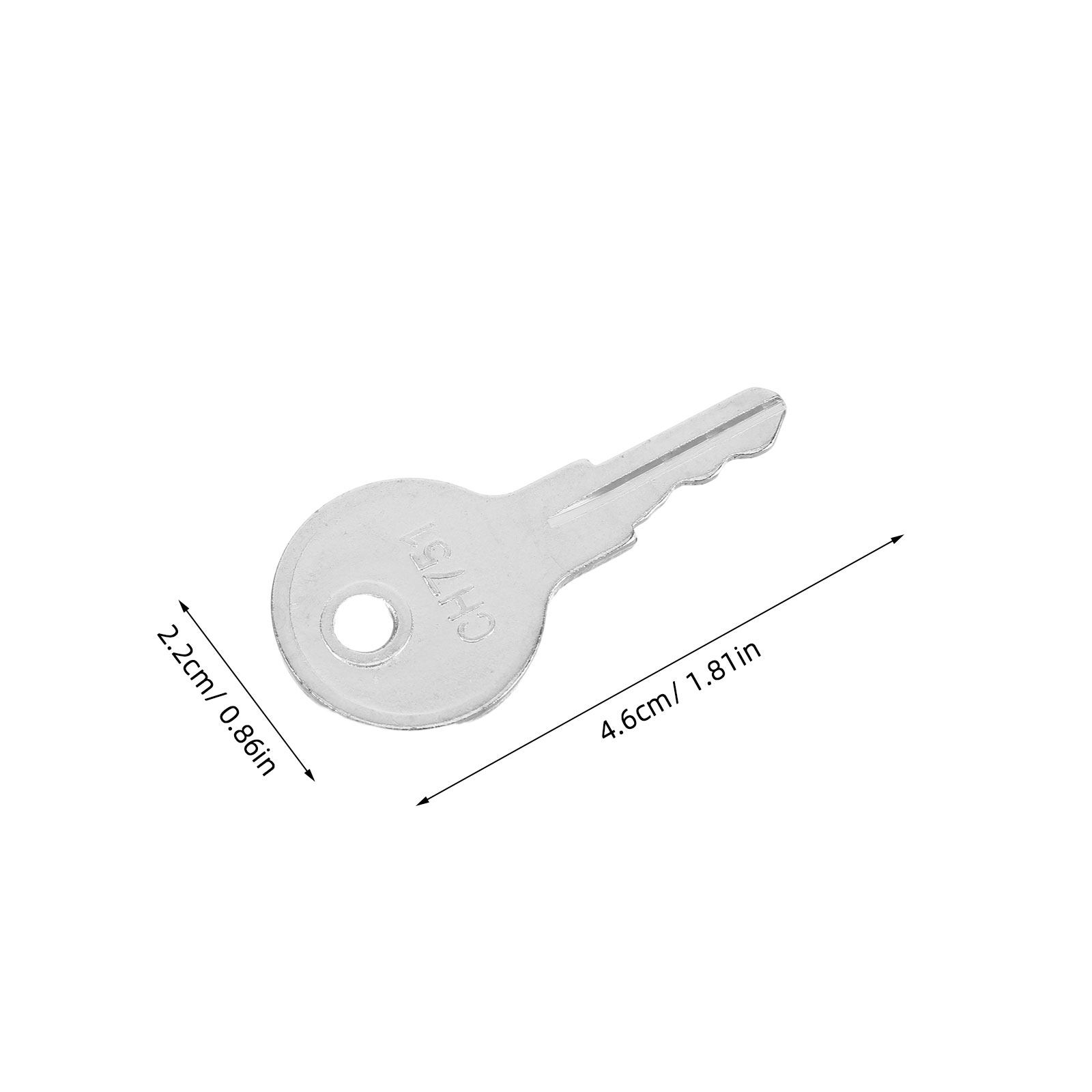 10 個ユニバーサル Rv キーヘビーデューティ交換用キャン - Cabinet Lock Key のレビューと価格