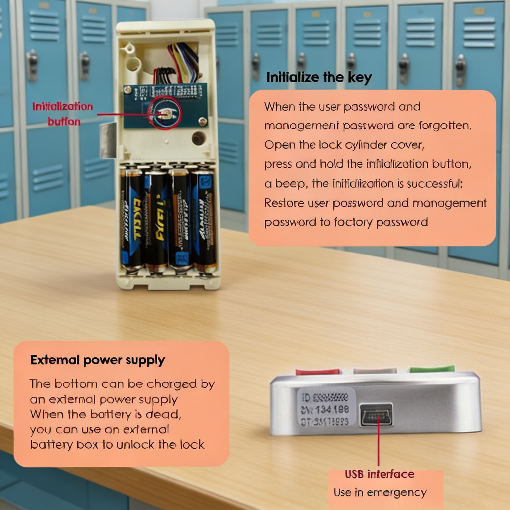 スマートデジタルパスワード引き出しロックキャビネットドアロッ - Cabinet Lock Key のレビューと価格