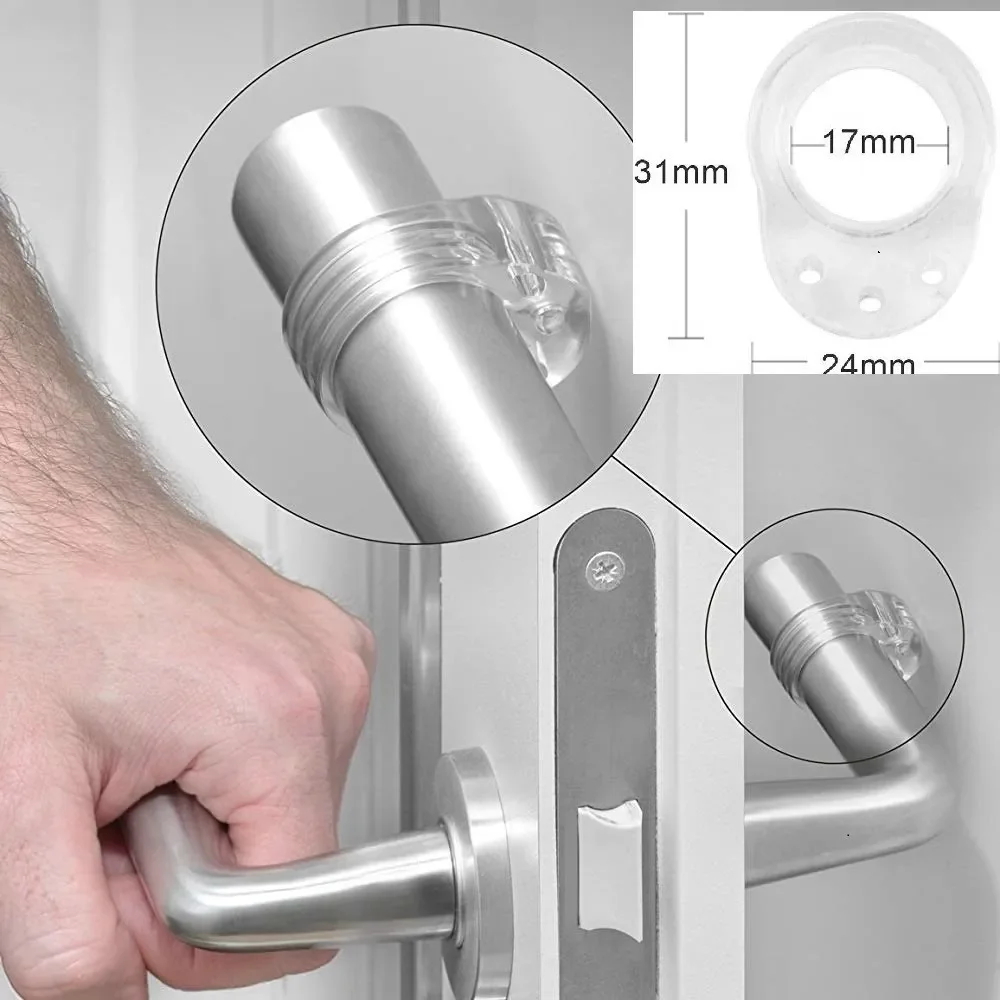 ドリル不要ドアストッパー家具バッファホームセンター用品透明シ - Furniture And Hardware Supplies のレビューと価格