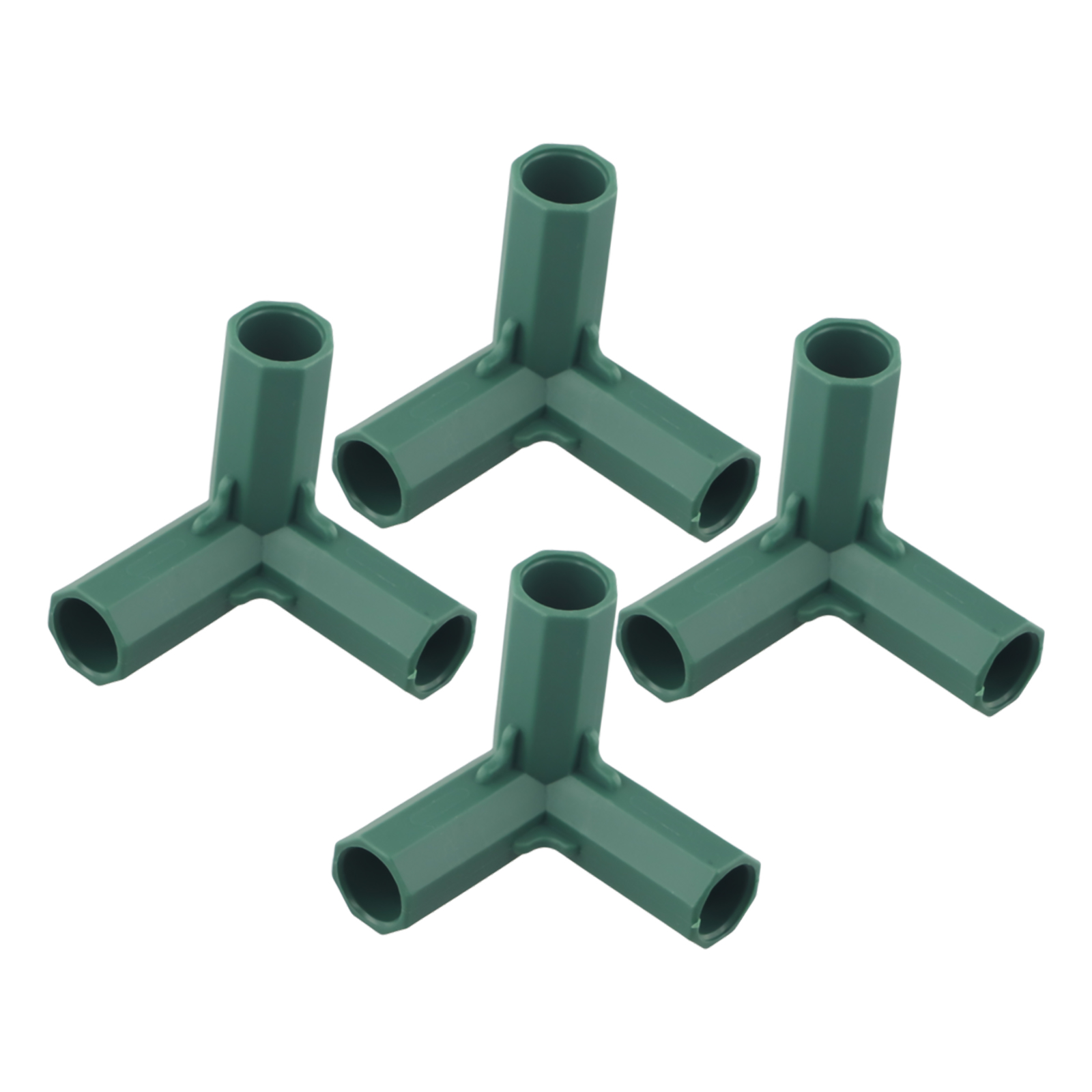 4 個 16 ミリメートルプラスチック温室フレームビルディン - Joint Connector Bracket のレビューと価格