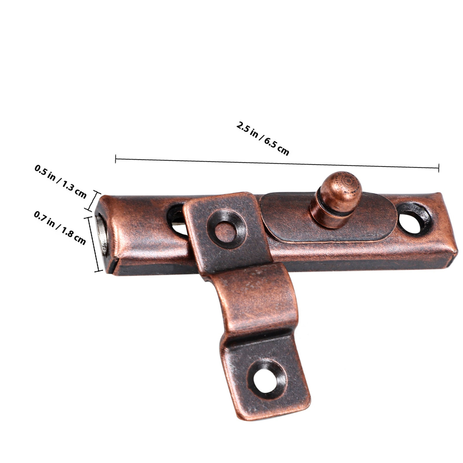 6セット プレミアムステンレススチール製 バレルボルトラッチ - Barrel Bolt Slide のレビューと価格