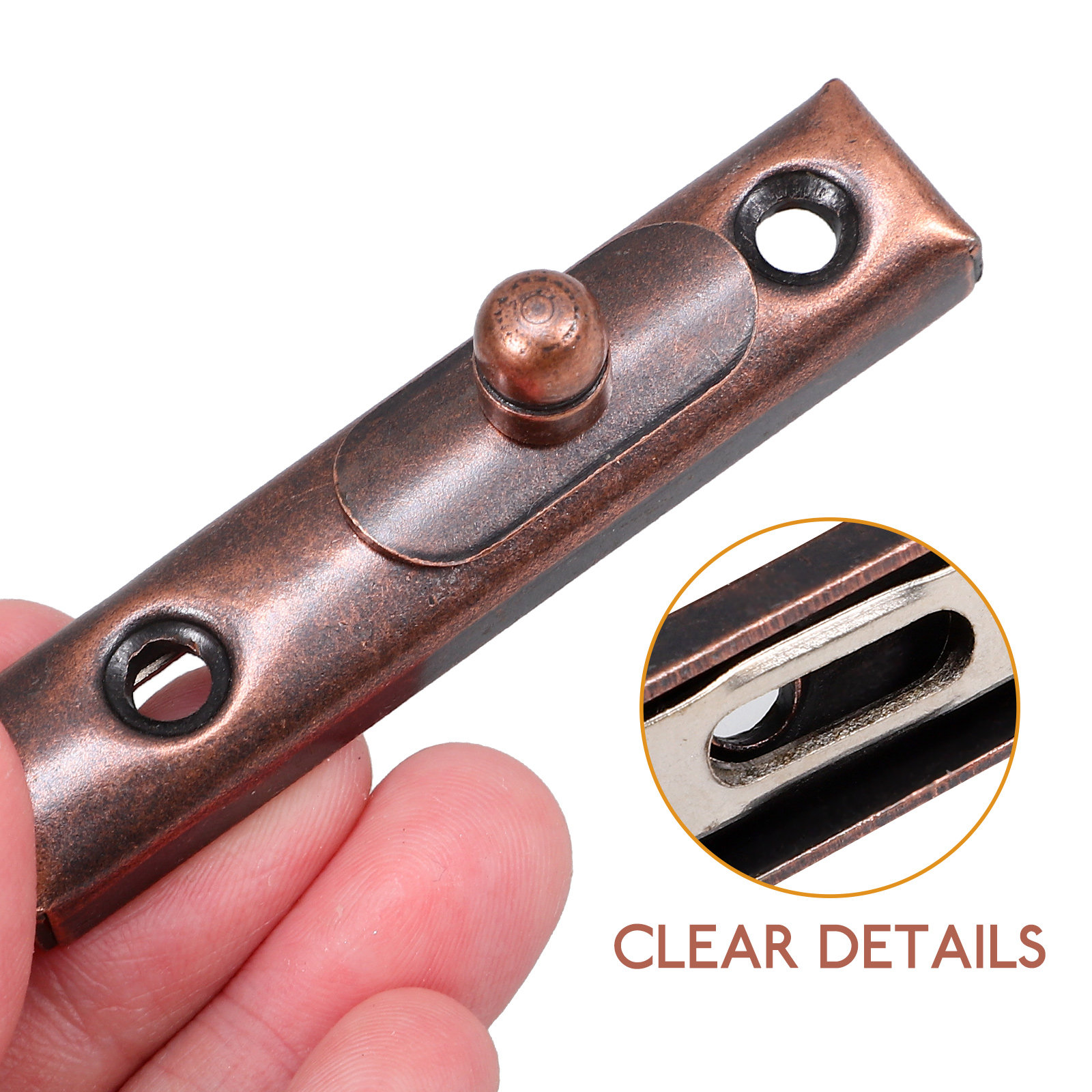 6セット プレミアムステンレススチール製 バレルボルトラッチ - Barrel Bolt Slide のレビューと価格