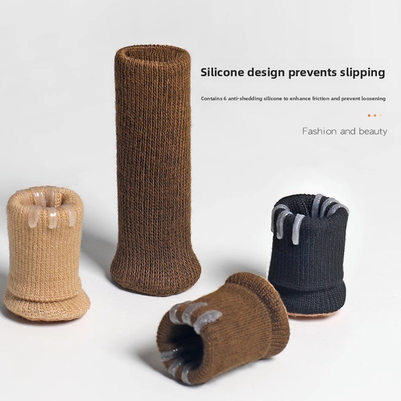 16個の厚手のフェルト製椅子脚キャップ、耐摩耗性テーブル＆椅 - Furniture Hardware Brackets のレビューと価格