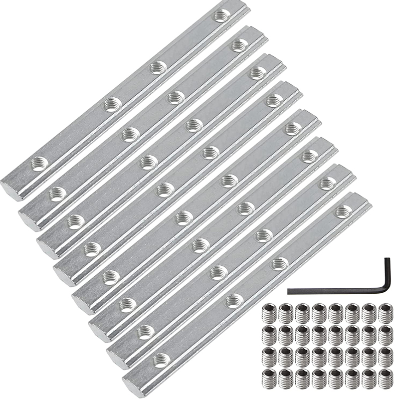 8 個 2020 180 度炭素鋼押出プロファイルストレート - Joint Connector Bracket のレビューと価格