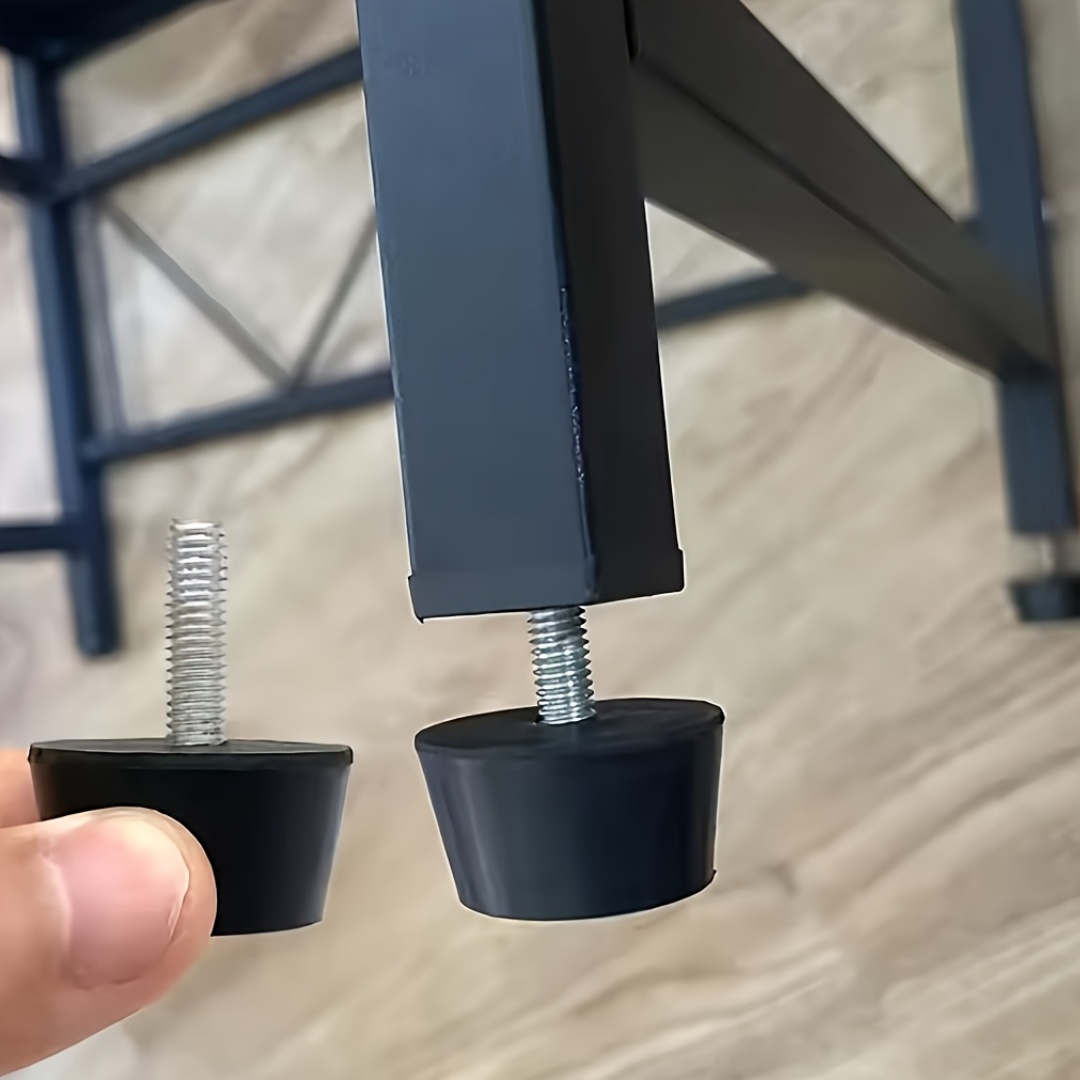 4 個のゴム製調節可能な足パッド、ネジ付きテーブルチェア B - Furniture Hardware Brackets のレビューと価格