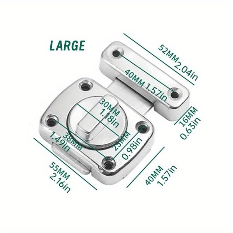 1pc ホームセキュリティラッチ回転ボルトラッチゲートドアス - Barrel Bolt Slide のレビューと価格