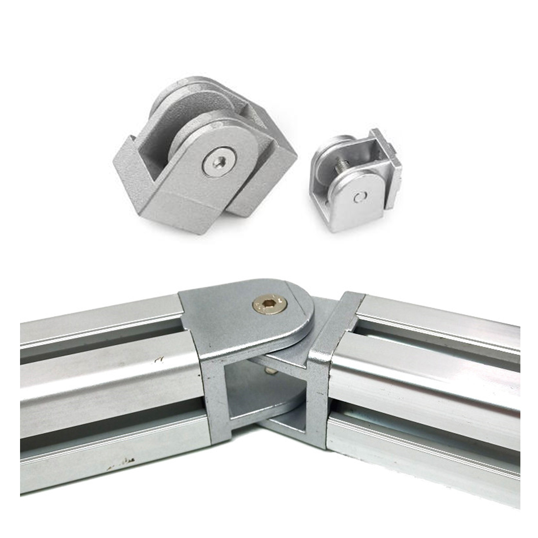 1pc 2020/3030/4040/4545 亜鉛合金リビ - Joint Connector Bracket のレビューと価格