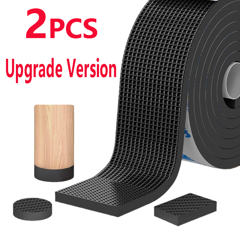 厚みのある滑り止め家具パッド自己粘着ゴム製ミュートマットテー - Furniture Foot Pad のレビューと価格