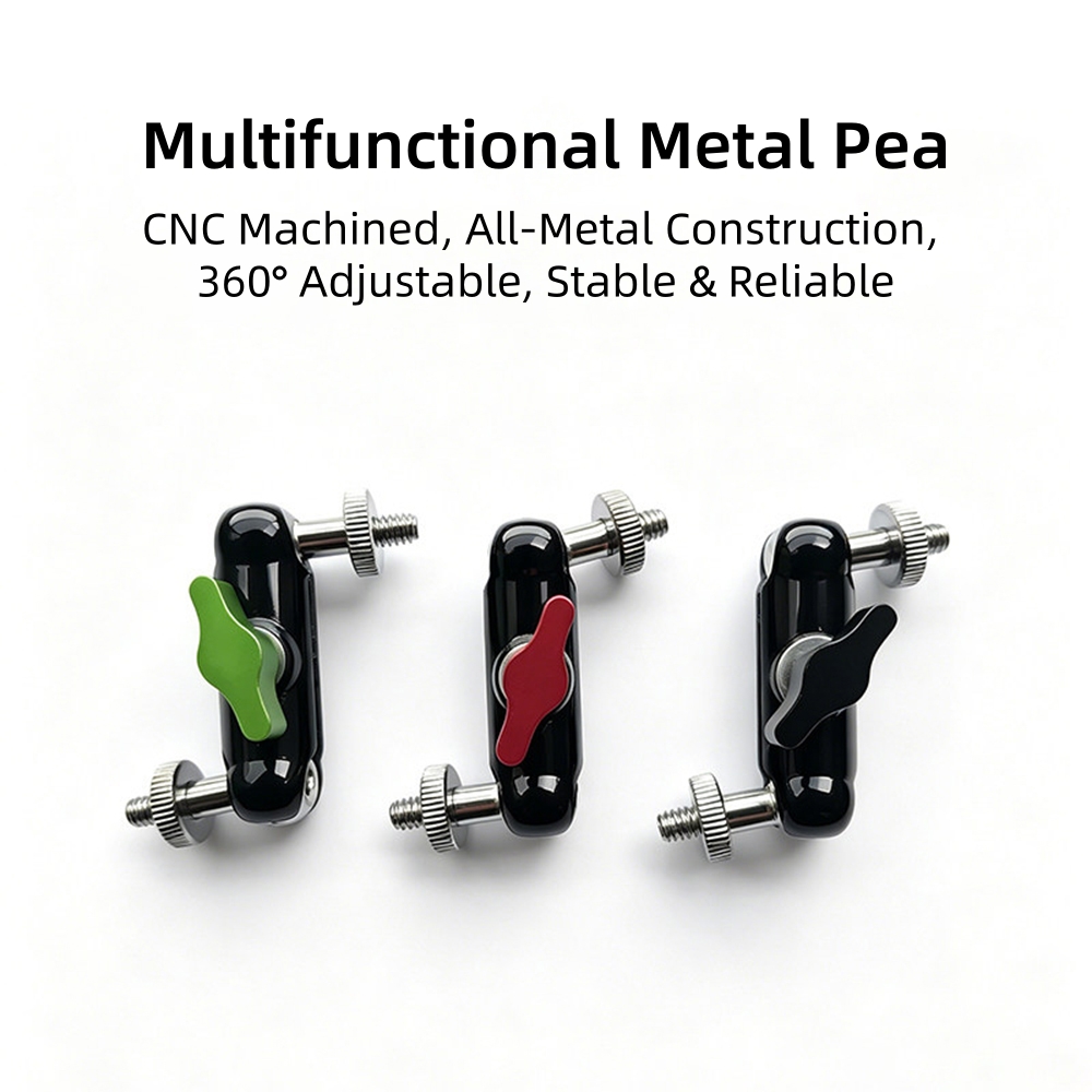 360 °   回転式マジックアームブラケット 1/4インチ - Joint Connector Bracket のレビューと価格